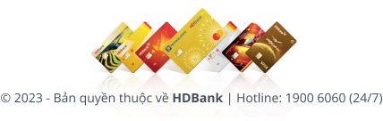 HDBank Giới thiệu Thẻ